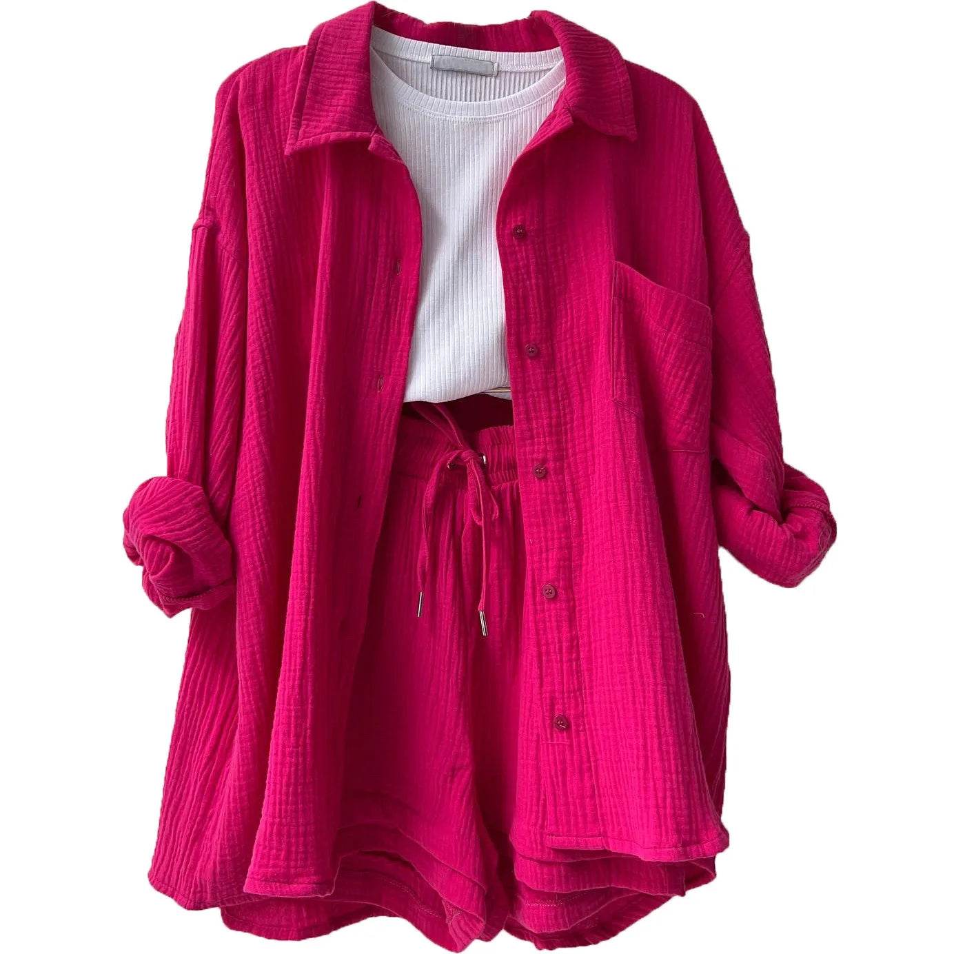 Women Summer Shorts Set - P12 Hub Europe
