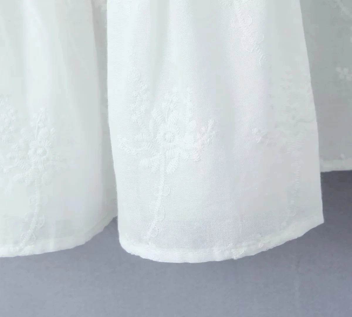 White Lace Beach Skirt Set - P12 Hub Europe