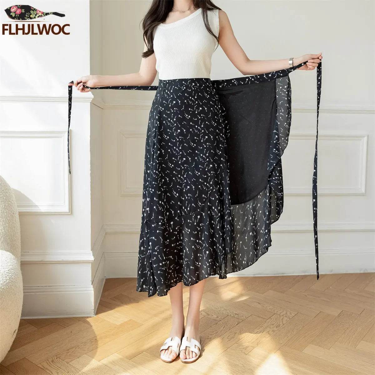 Women's Floral Lace-Up Dress - P12 Hub Europe