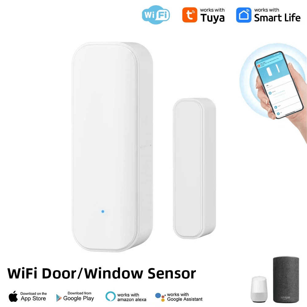 Sensor Door Tuya Zigbee WiFi Smart - P12 Hub Europe