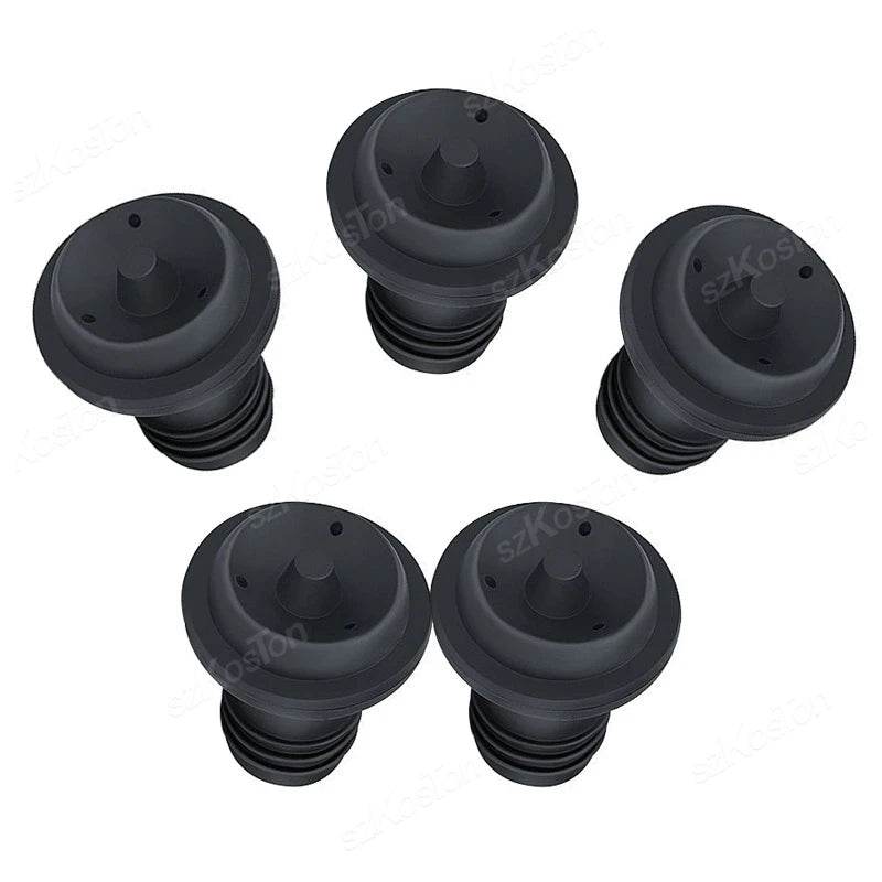 Wine Stopper With Vacuum Pump Bar Accessories Air lock Aerator Rubber Black Bottle Stopper Keep Wine Fresh Saver Sealing - P12 Hub Europe