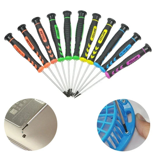 1Pcs Precision Screwdriver Multi-fuction Slotted Cross Screwdriver Mobile Phone Repair Tool Kits Professional Repair Hand Tools