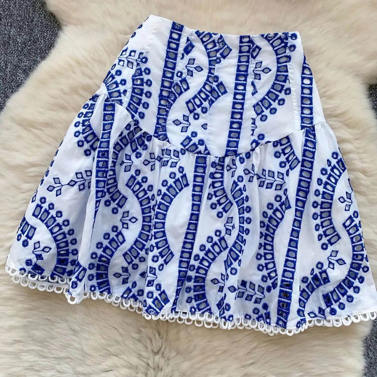 White Summer Beach Skirt Set - P12 Hub Europe