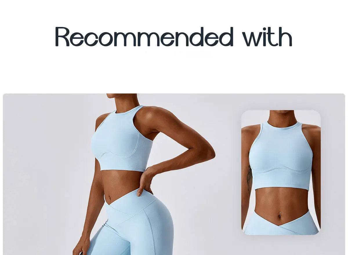 Women's High-Waist Flare Leggings - P12 Hub Europe