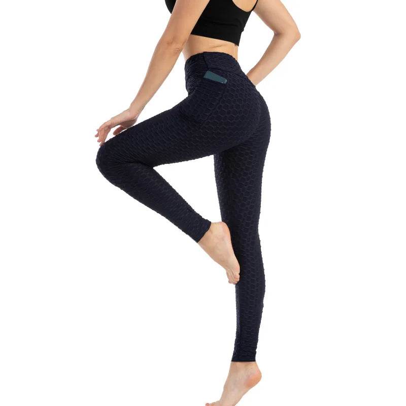 Women's Pocketed Bubble Leggings - P12 Hub Europe