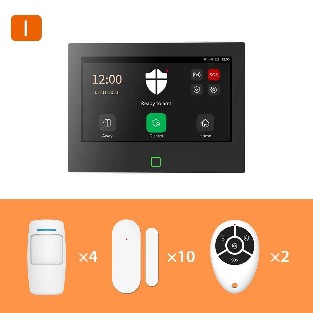 Alarm Smart Staniot WiFi 4G Tuya - P12 Hub Europe