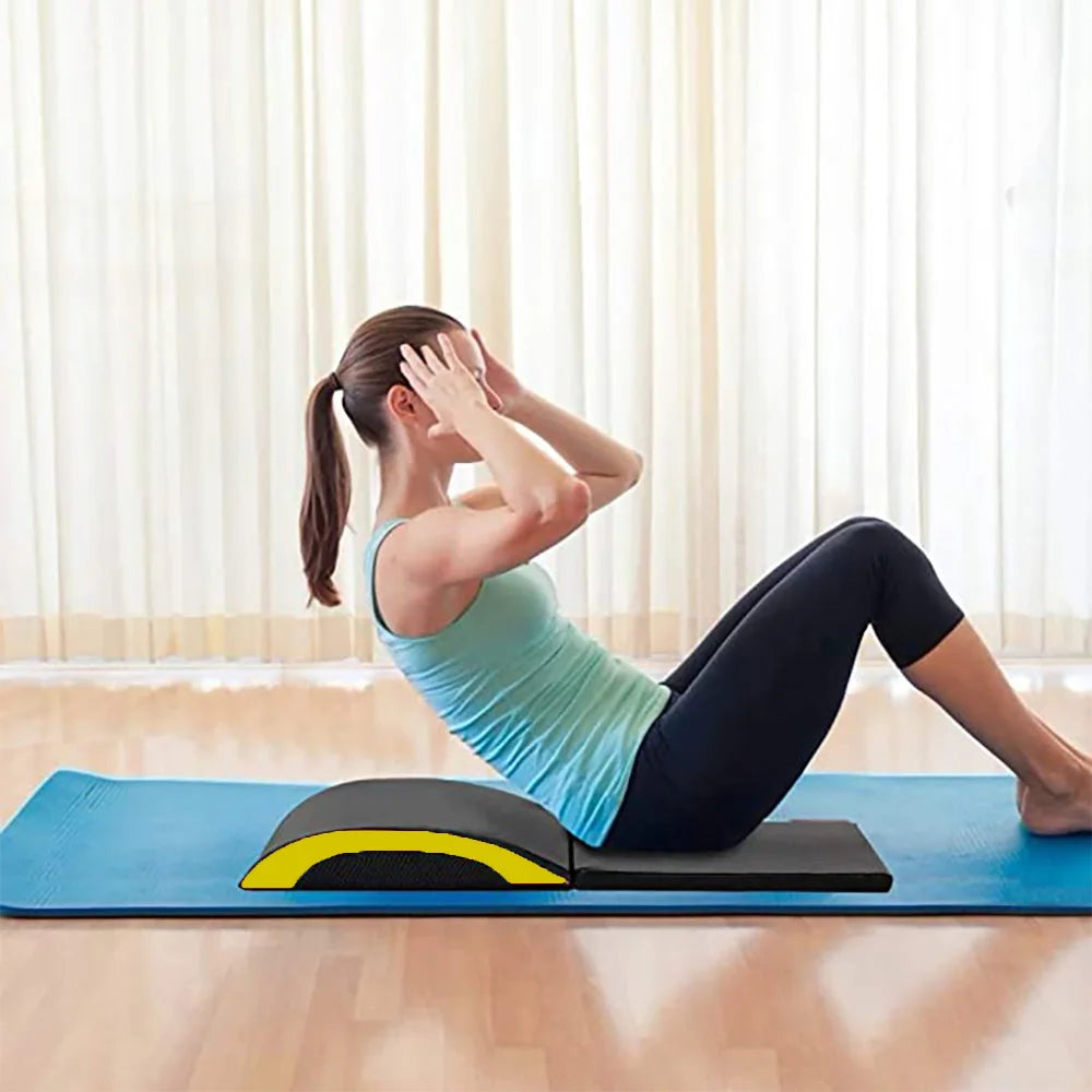 Tailbone Protector Sit Up Mat The Original Abdominal Core Trainer Mat for Full Range of Motion Sit ups Crunches and Ab Workouts