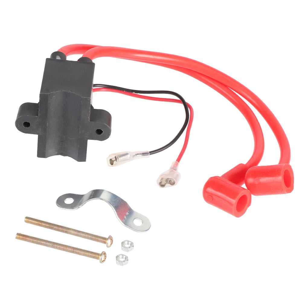 High Performance CDI Ignition Coil Replacement for 49cc - 50cc 60cc 66cc 80cc 2-stroke Engine Motor Motorized Bicycle Bike With