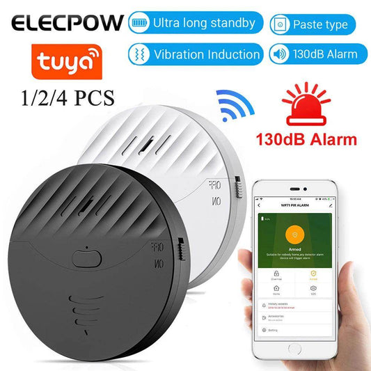 Alarm Vibration Elecpow Tuya 130dB - P12 Hub Europe