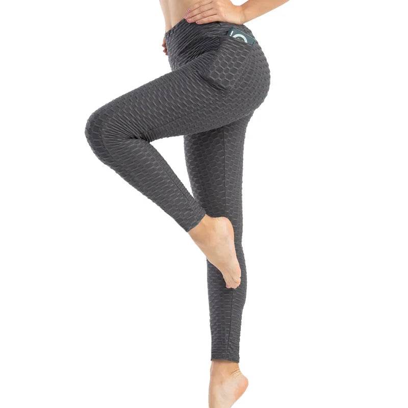 Women's Pocketed Bubble Leggings - P12 Hub Europe