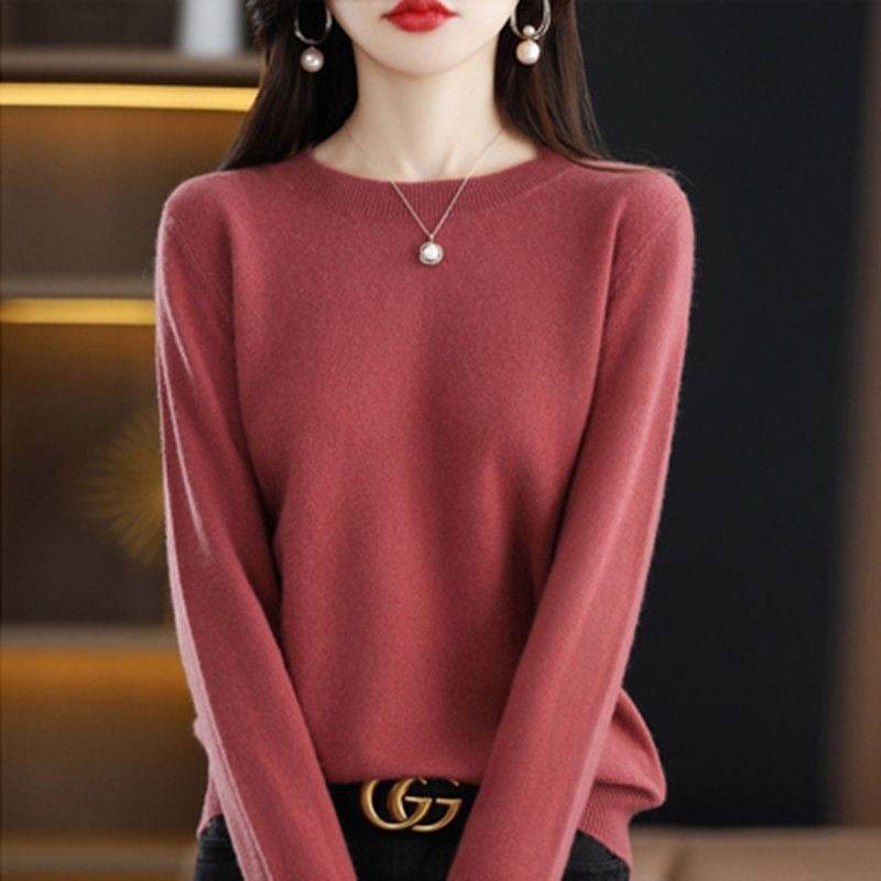 Women's Basic O-Neck Sweater - P12 Hub Europe