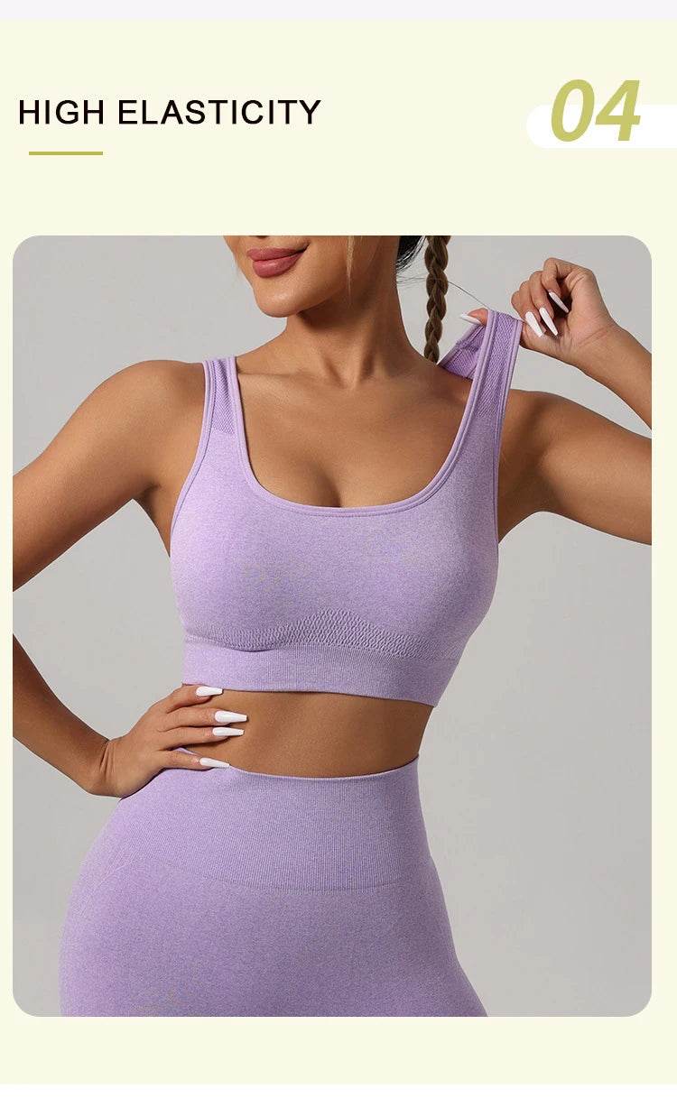 Mileegirl Seamless Gym Yoga Set - P12 Hub Europe