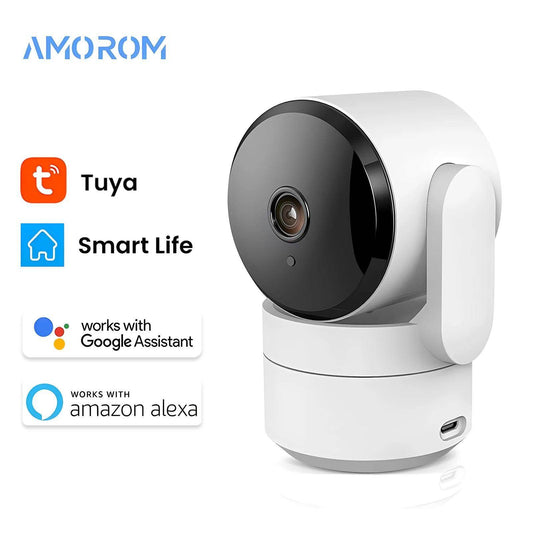 Indoor Camera WiFi 360 PTZ Tuya 1080P Audio - P12 Hub Europe