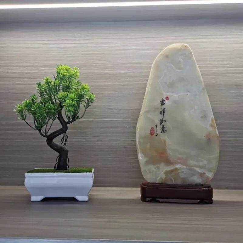 Garden Arrangement Ornaments Plastic Plants Bonsai Small Tree Pot Fake Plant Potted Flower Home Room Table Decoration - P12 Hub Europe