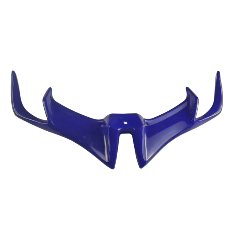 Motorcycle Front Fairing Winglets Aerodynamic Wing Cover Trim Spoiler Winglets Body Work Fairing for Most Motorbike