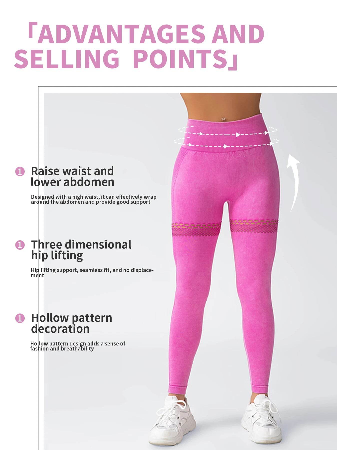 Women's Mesh Butt Lifting Leggings - P12 Hub Europe