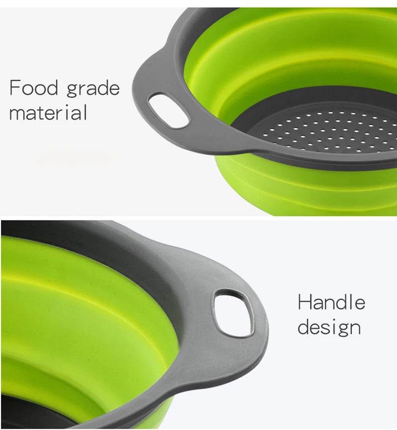 Folding Silicone Drain Basket - P12 Hub Europe
