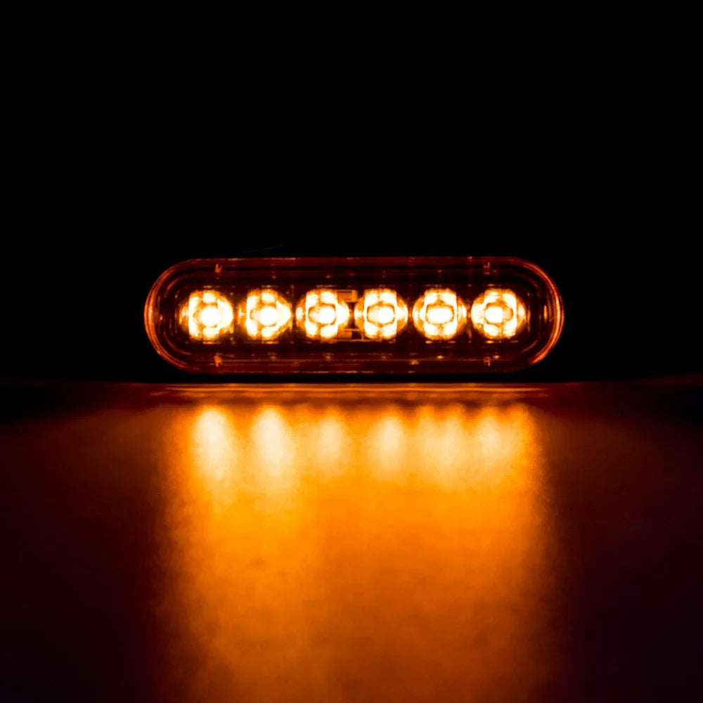 4x/6x/8x/10x 12V 24V External LED Side Marker Warning Light Clearance Lamp Turn Signal Light For Truck Trailer RV Lorry Caravan