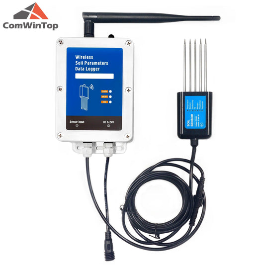 7-in-1 Soil Sensor | WiFi/4G, Moisture, Temp, EC, pH, NPK, Data Logger - P12 Hub Europe