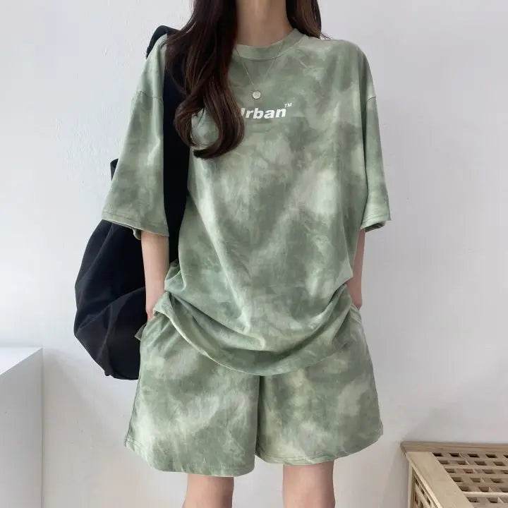 Summer Tie Dye Shorts Set - P12 Hub Europe