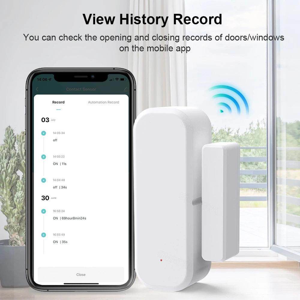 Sensor Door Tuya WiFi Zigbee Smart - P12 Hub Europe