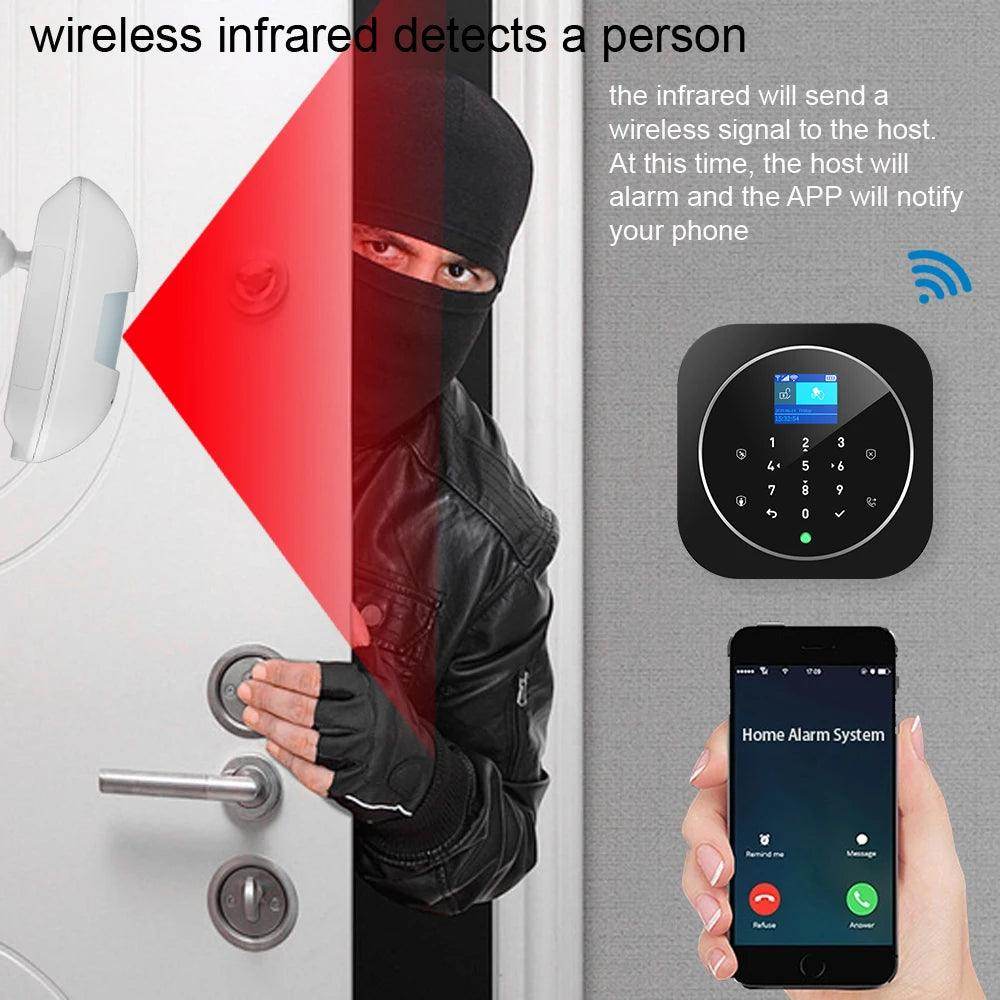 Alarm Smart W9B WiFi GPRS Home - P12 Hub Europe
