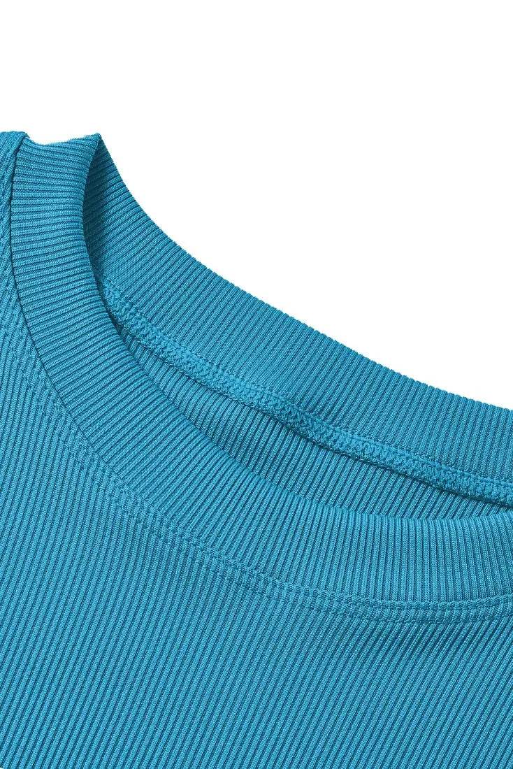 Ribbed Summer Lounge Shorts Set - P12 Hub Europe