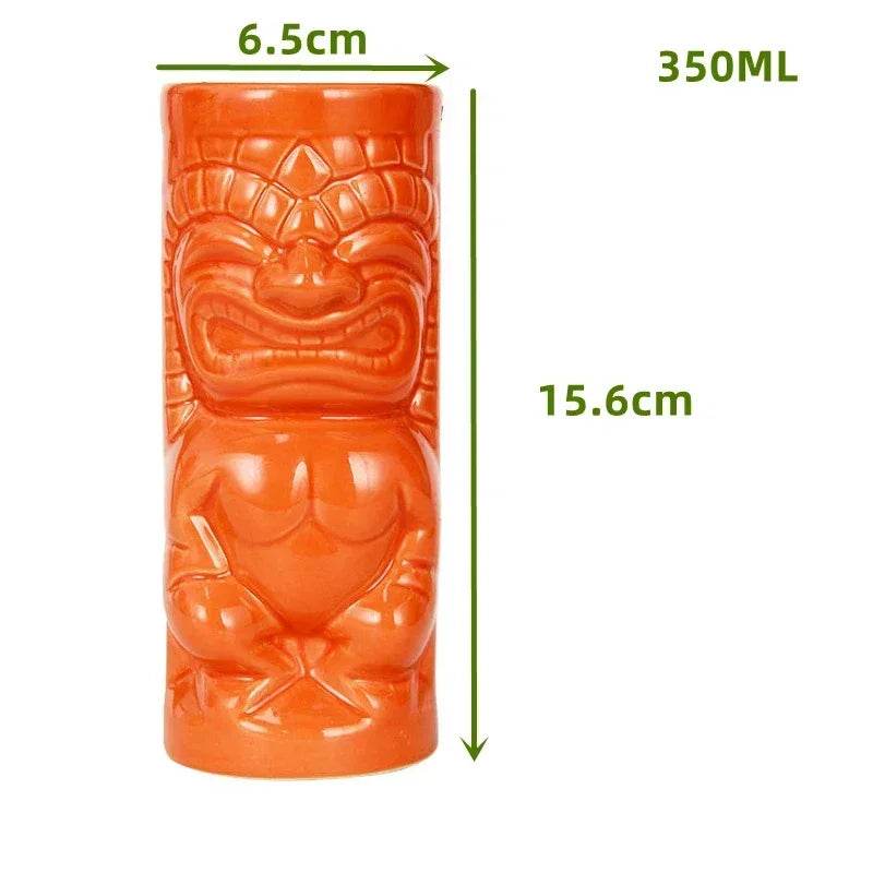60 Types Ceramic Hawaii Tiki Mugs Creative Cocktail Glasses Beer Glass Martini Glasses Wine Glass Funny Cup Gift for Men - P12 Hub Europe