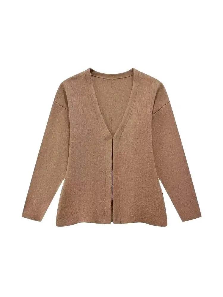 Fitted Hook Knit Cardigan - P12 Hub Europe