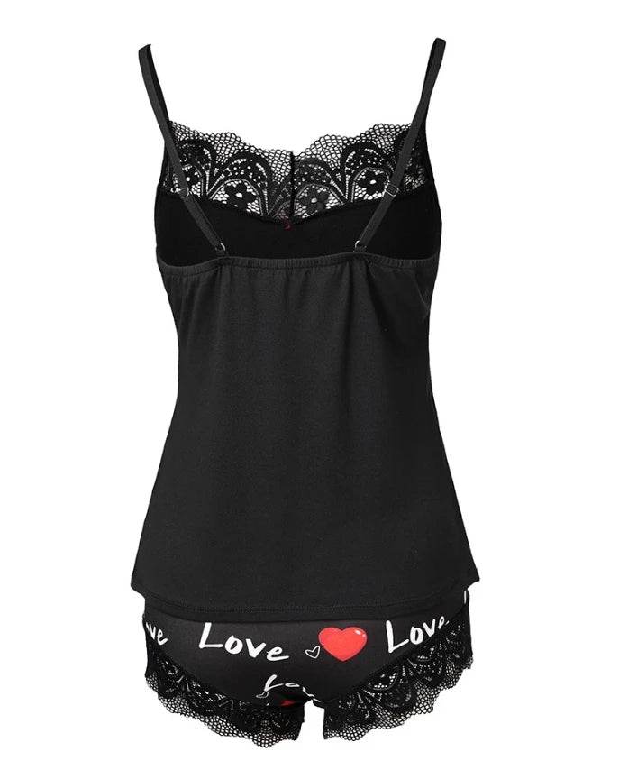Valentine Love Heart Pajama Set - P12 Hub Europe