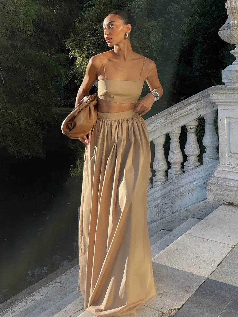 Bornladies Cotton Suspender Skirt Set - P12 Hub Europe