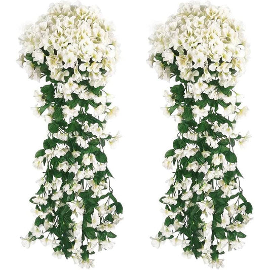 Artificial Flower Silk Violet Wall Hanging Wedding Scene Decor Home Potting Outdoor Garden Party Festival parts diy gift Hotsale - P12 Hub Europe