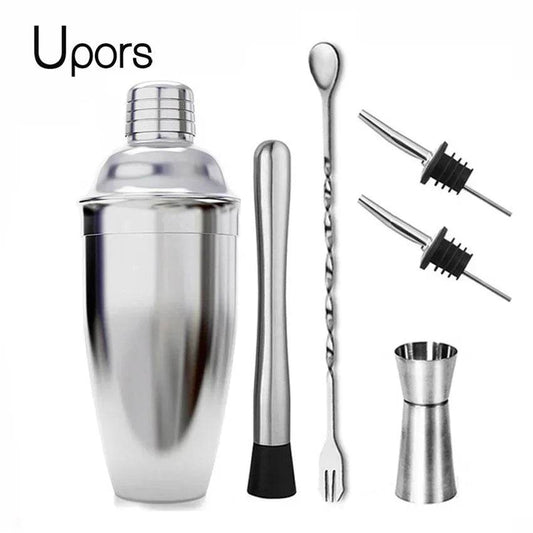 UPORS Stainless Steel Cocktail Shaker Mixer Wine Martini Boston Shaker For Bartender Drink Party Bar Tools 550ML/750ML - P12 Hub Europe