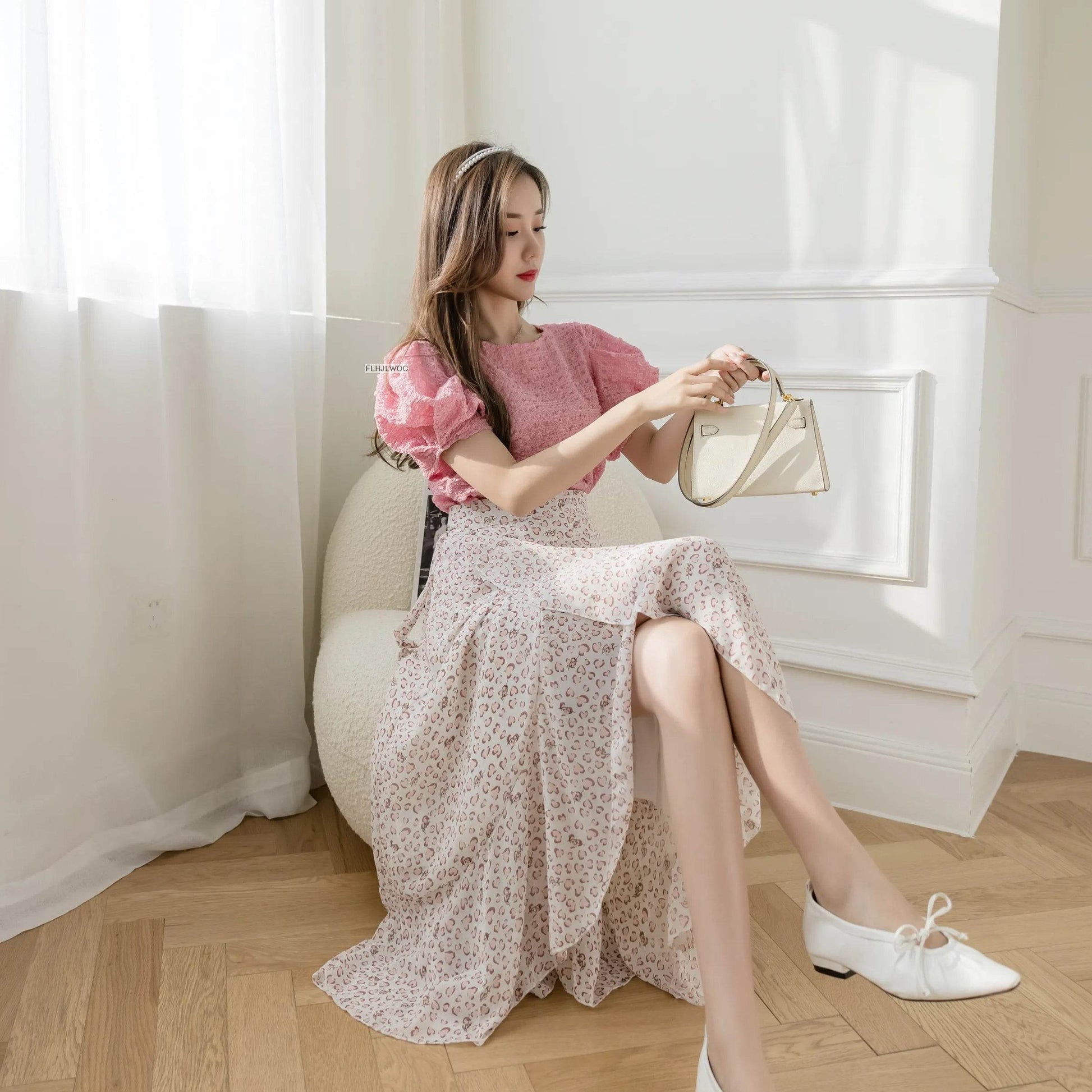 Women's Floral Lace-Up Dress - P12 Hub Europe