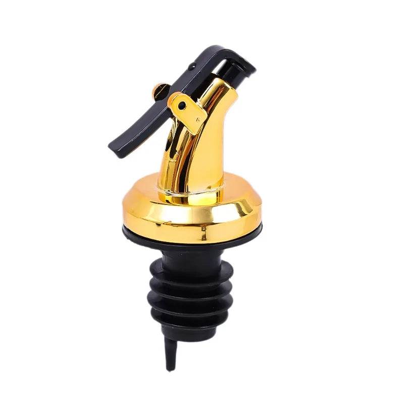 1/10x Oil Bottle Stopper Rubber Lock Plug Seal Leak-proof Food Grade Plastic Nozzle Sprayer Wine Vinegar Spouts Kitchen Tools - P12 Hub Europe