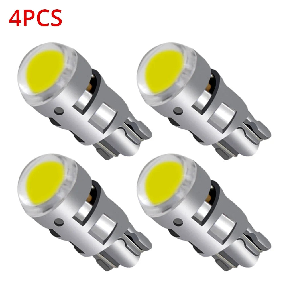 2/4/10/50X T10 W5w Signal Lamp Car Bulb Reading Lamps Interior Dome Light Clearance Backup Reverse License Plate Bright Modify