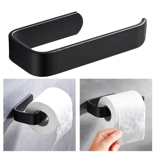 Storage Rack No Punching Towel Rack Kitchen Holder Shelf For Kitchen Wall Shelves Fixture Home Improvement Tissue Holder - P12 Hub Europe
