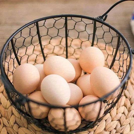 Metal Chicken Egg Basket - P12 Hub Europe