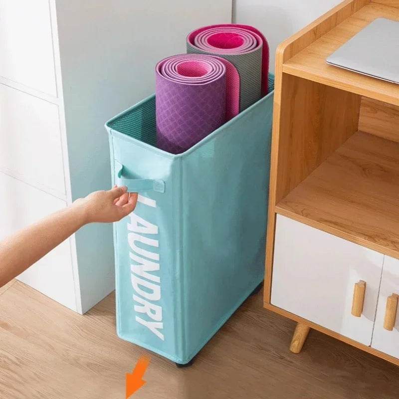 Rolling Foldable Laundry Basket - P12 Hub Europe