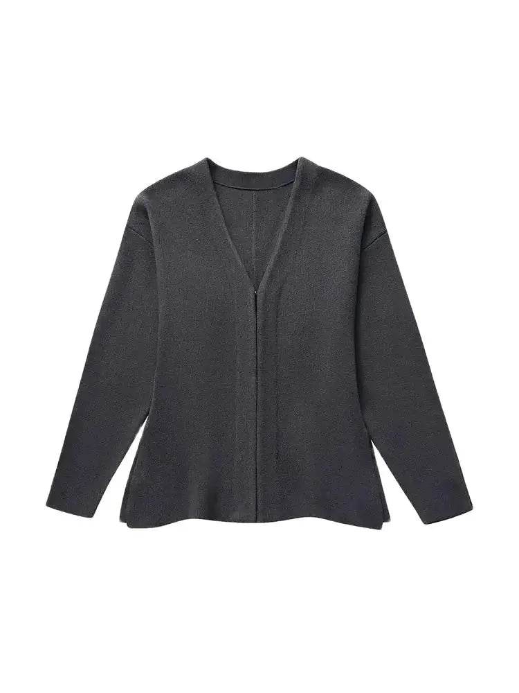 Fitted Hook Knit Cardigan - P12 Hub Europe