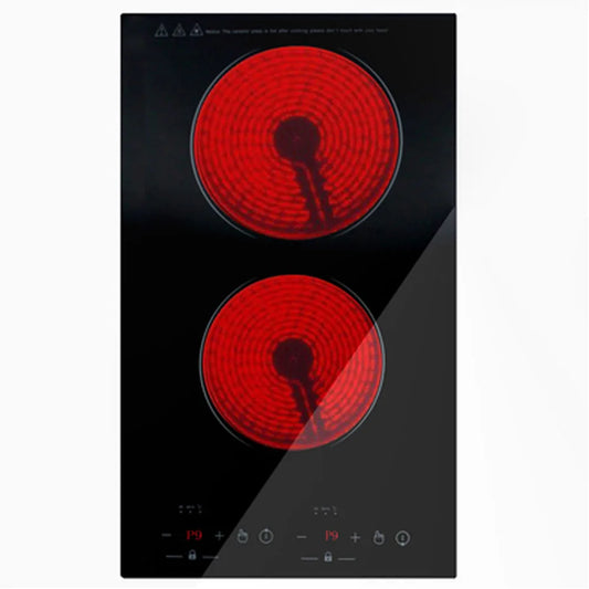 Kitchen Electric Cooker Double Ceramic Cooker Induction Cooktop Double Heating Cooker Electric Stove Vertical Cooking Stove