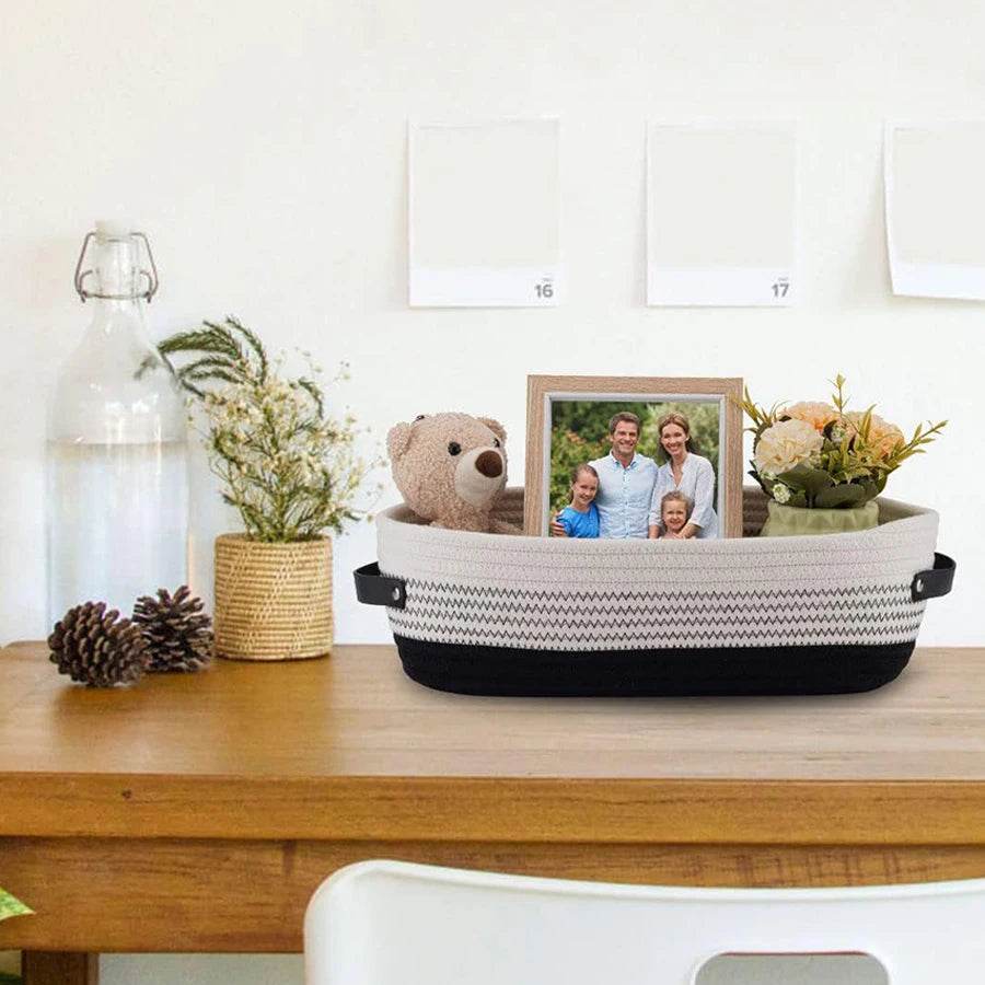 Nordic Cotton Rope Storage Basket - P12 Hub Europe