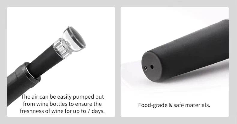 Electric Wine Bottle Opener Automatic Red Wine Corkscrew Wine Opener Wine Tools Kitchen Products - P12 Hub Europe