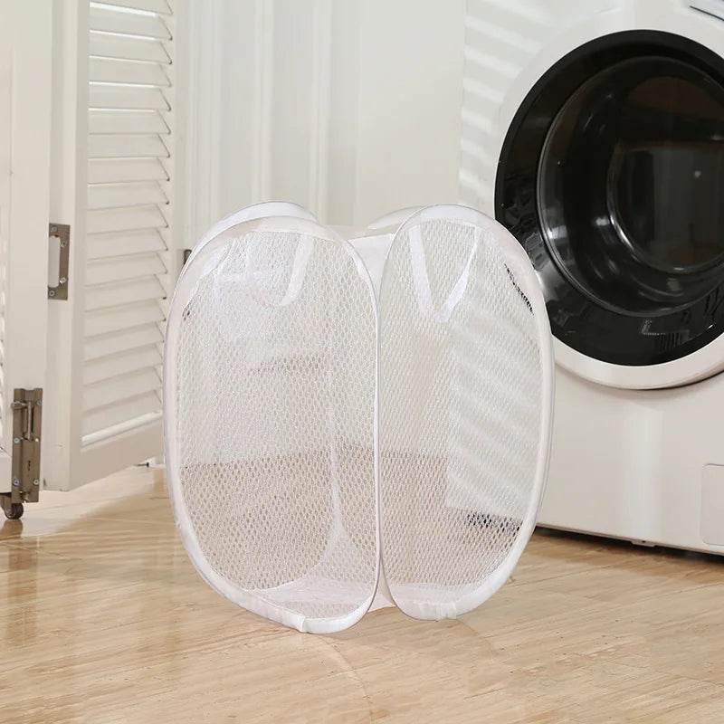 Collapsible Mesh Pop-Up Laundry Hamper - P12 Hub Europe