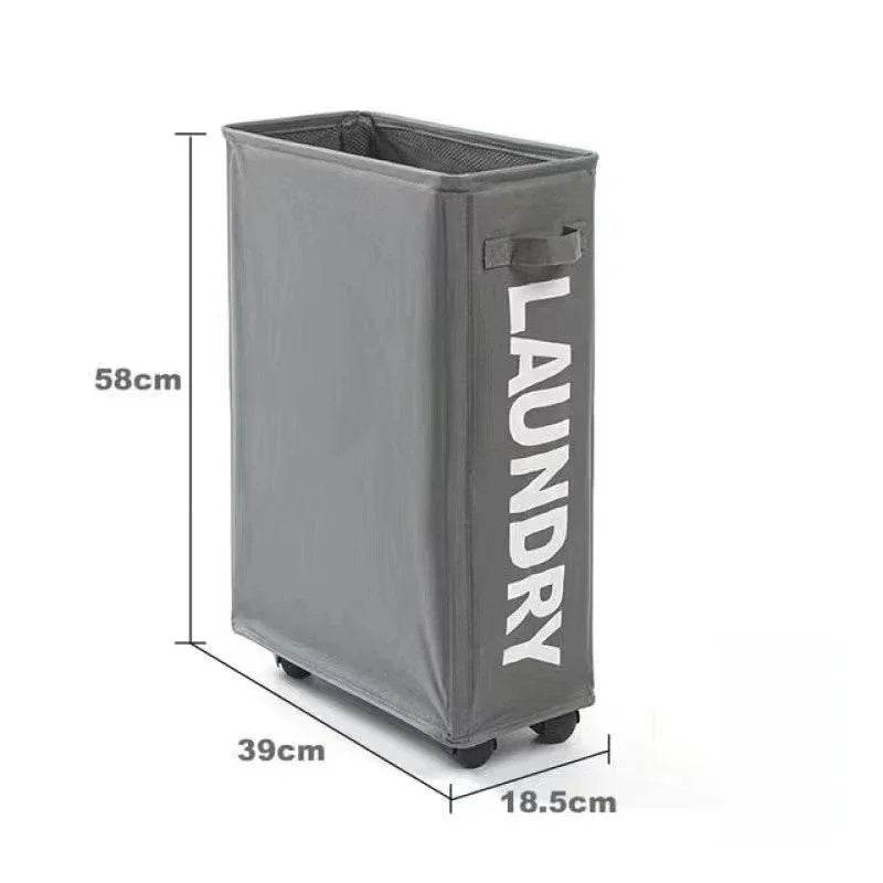 Rolling Foldable Laundry Basket - P12 Hub Europe