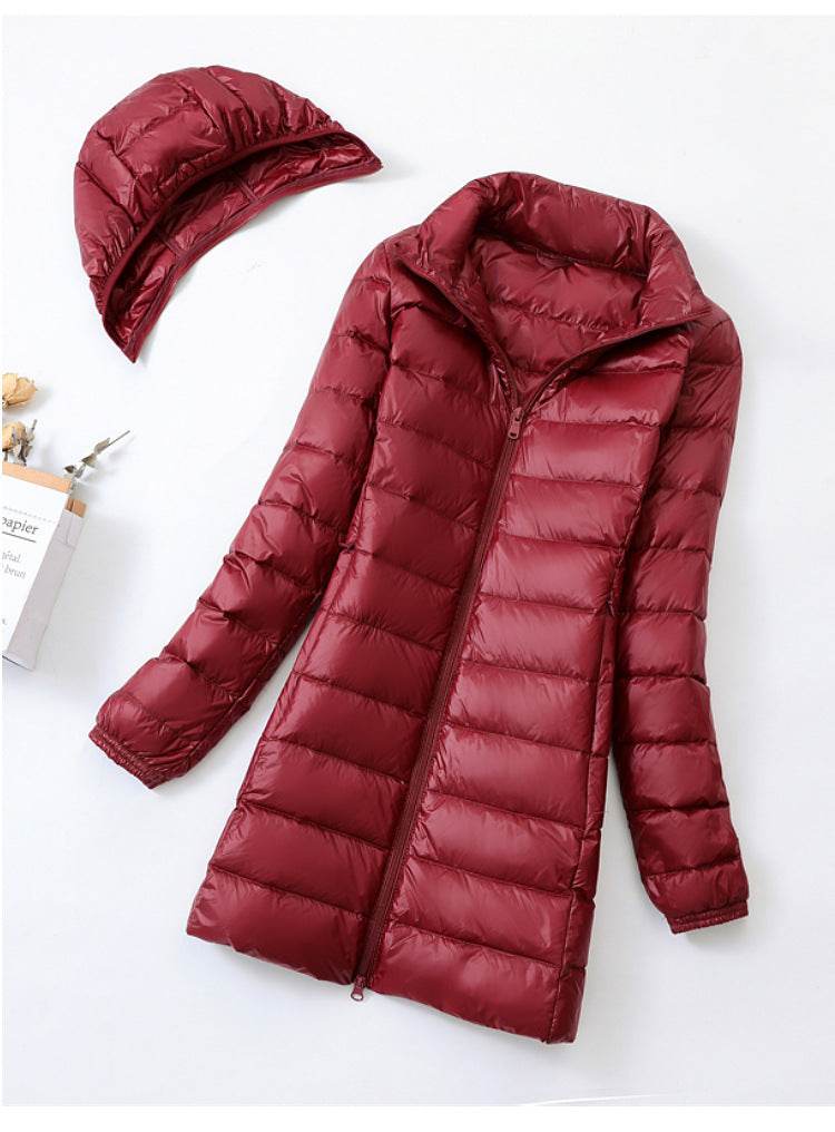 Lightweight Candy Color Down Hoodie - P12 Hub Europe