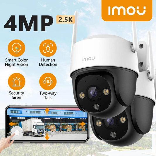 Camera PTZ WiFi 4MP IMOU Cruiser SE+, Color Night, Track - P12 Hub Europe