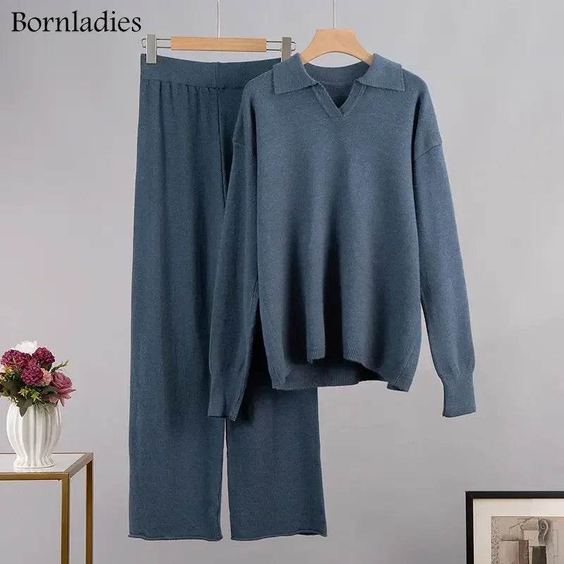 Bornladies Winter Knitted Pants Set - P12 Hub Europe