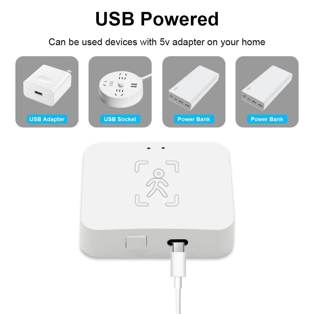 Human Presence Detector, Zigbee Radar | Smart Home Motion Sensor - P12 Hub Europe