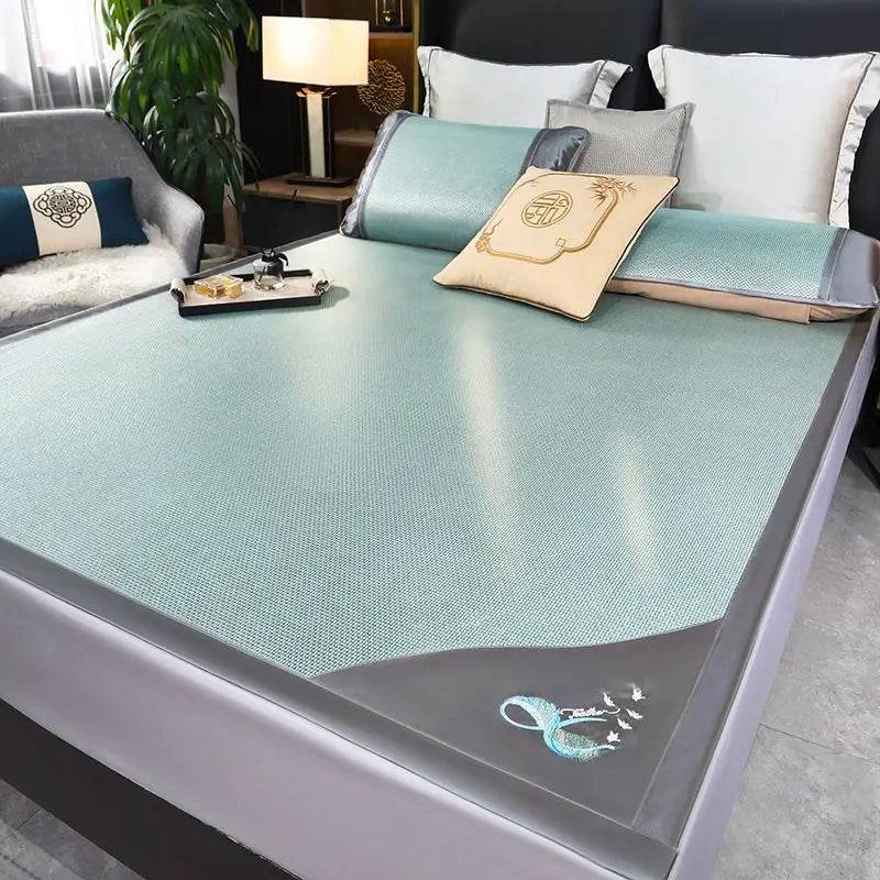 WOSTAR Summer cooling mattress 150 adult baby air conditioning cool sleeping mat cold bed sheet protection pad queen king size - P12 Hub Europe